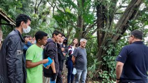 Publico presente na 1° Feira de Meio Ambiente.