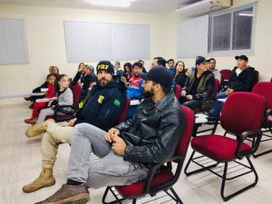 Palestra com orientações e dicas de segurança para marcar o Dia do Ciclista.