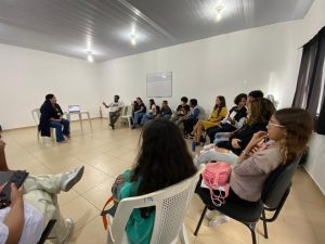 Bate papo com os alunos e professores do Projeto guri - Polo Registro/SP.