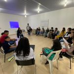 Bate papo com os alunos e professores do Projeto guri - Polo Registro/SP.