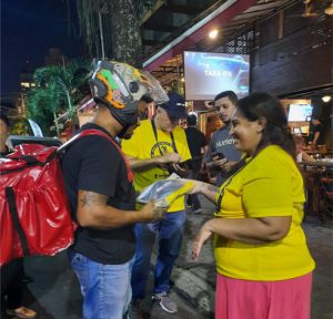 Cadastramento, orientação e entrega do kit