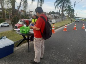 higienização do capacete e cristalização da viseira.