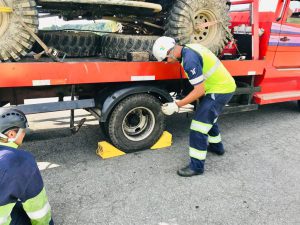 Verificação dos freios.