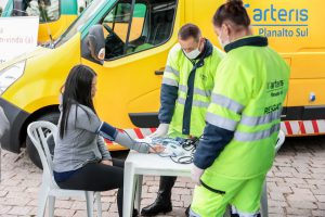 Atendimento básico de saúde disponível para todos os participantes.