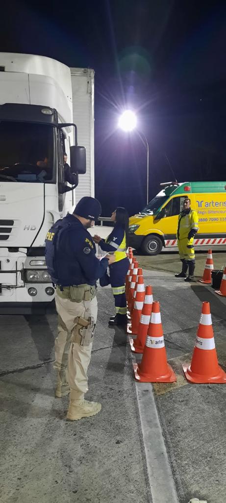 Preenchimento do formulário e escala de sonolência.