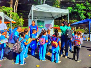 Presença dos alunos das escolas municipais de Registro/SP.