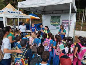 Presença dos alunos das escolas municipais de Registro/SP.