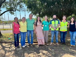 Comemoração do dia da árvore envolveu alunos, profissionais da VP e da secretaria de meio ambiente de Américo Brasiliense