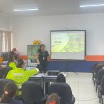 Palestra interativa sobre o uso consciente da água