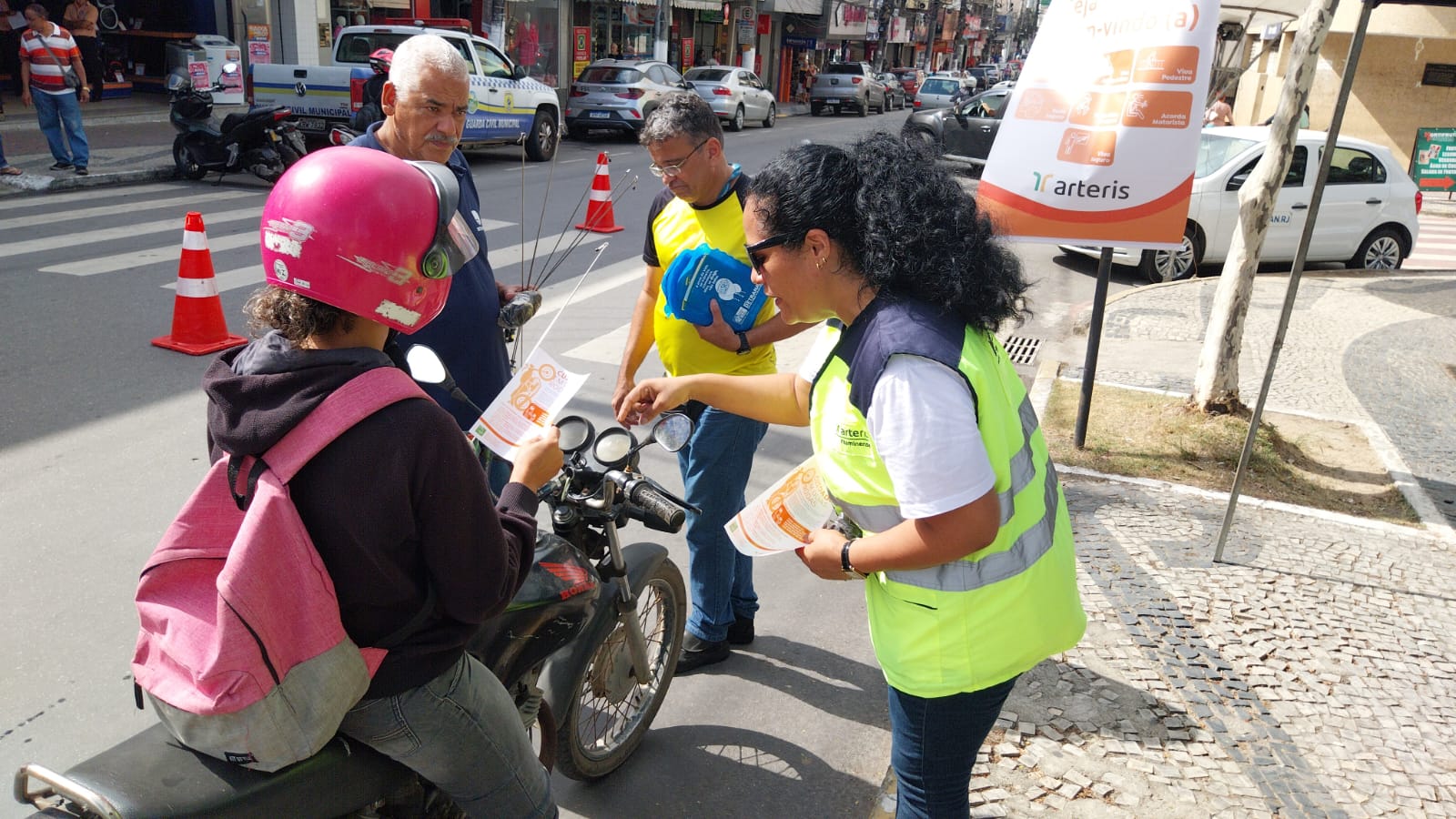 Abordagem e orientação de segurança