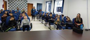 Palestra para os Alunos em Andamento