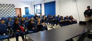 Palestra para os Alunos em Andamento
