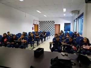 Palestra para os Alunos em Andamento