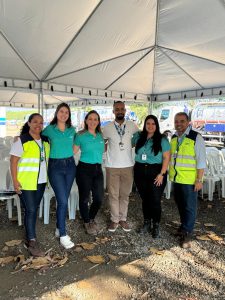 Equipe Arteris e Águas do Rio