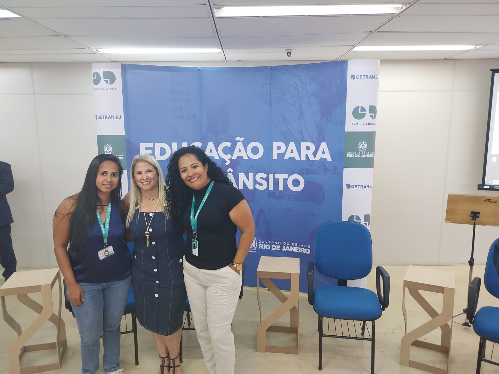 Colaboradores Arteris e Detran RJ