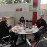 café para os doadores
