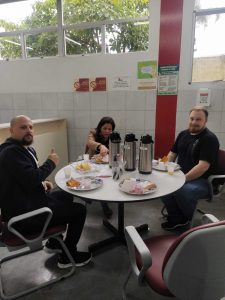 café para os doadores