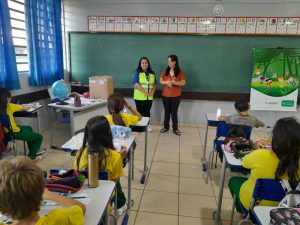 Apresentando Campanha aos Alunos