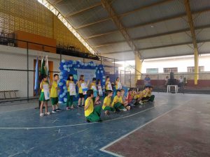 Teatro realizado pelos Alunos