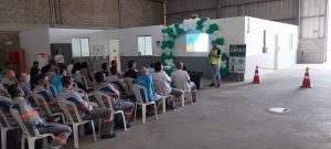 Palestra e orientação de segurança