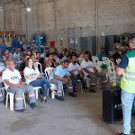 Palestra e orientação de segurança