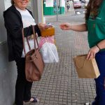 Entrega dos Panfletos