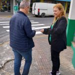 Entrega dos Panfletos