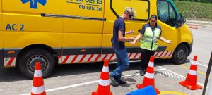 Testando Óculos Efeito Embriagues