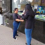 Entrega dos Panfletos