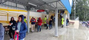 Entrega dos Panfletos