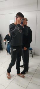 Testando Óculos Efeito Sono e Óculos Efeito Embriagues