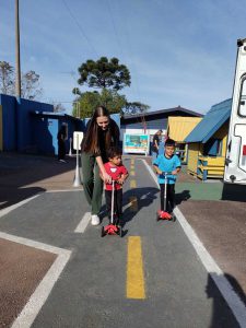 Brincando na Mini Cidade