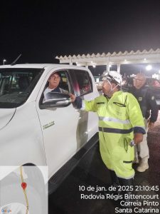 Entrega dos Panfletos