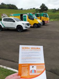 Veículos Utilizados na Campanha