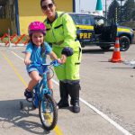 Alunos Conhecendo e Aprendendo na Mini Cidade de Transito