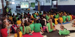 Vídeo Instrutivo Mostrado para os Alunos