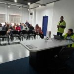 Palestra com orientações.