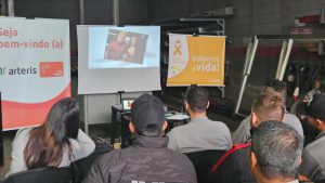 Palestra com orientações.
