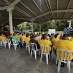 Palestra com orientações.