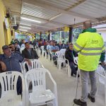 Palestra com orientações.