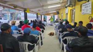 Palestra com orientações.