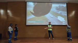 Palestra com orientações.