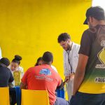 Exames básicos de saúde.