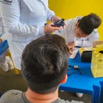 Exames básicos de saúde.
