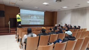Palestra com orientações.