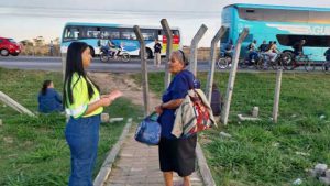 Abordagem e Orientações de Pedestres