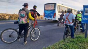 Abordagem e Entrega de itens de Segurança