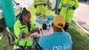 Atendimento APH e aferição de P.A.