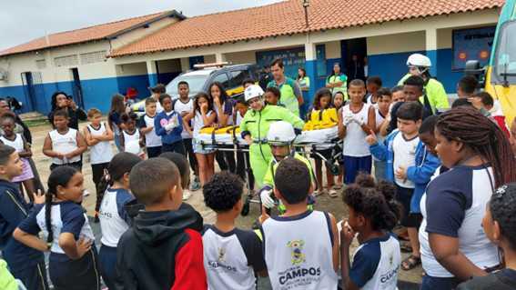 Simulação de atendimento á acidente