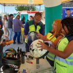 Higienização de capacetes